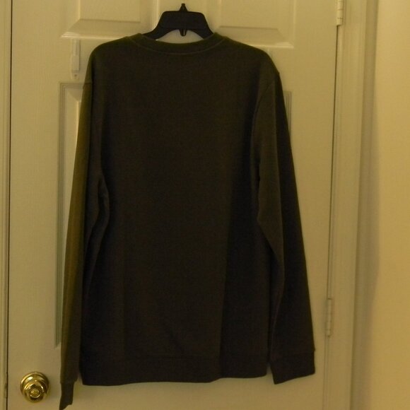 Reebok Spellout Logo Sweatshirt Mens Sz XL Green NWT - Picture 2 of 5